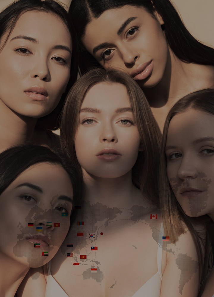 олон үндэстний эмэгтэй